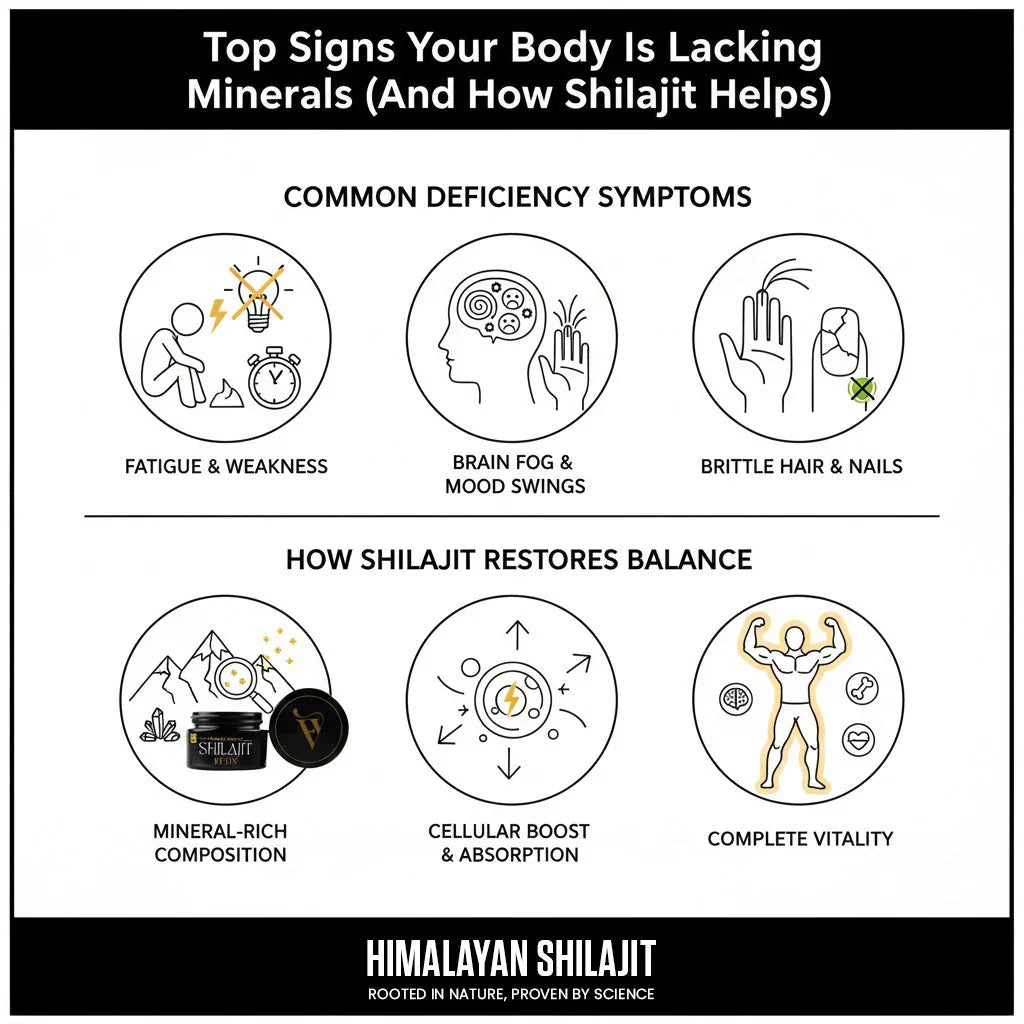 Hilajit help minerals